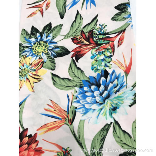 100%Cotton Stretch Twill Poplin Printing Fabric